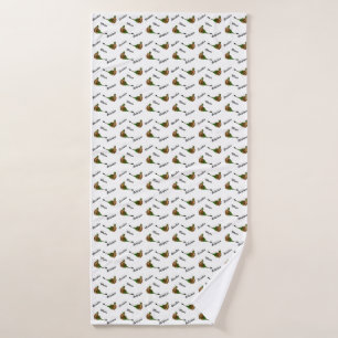 Dragon of the city Mons, Belgium Bath Towel