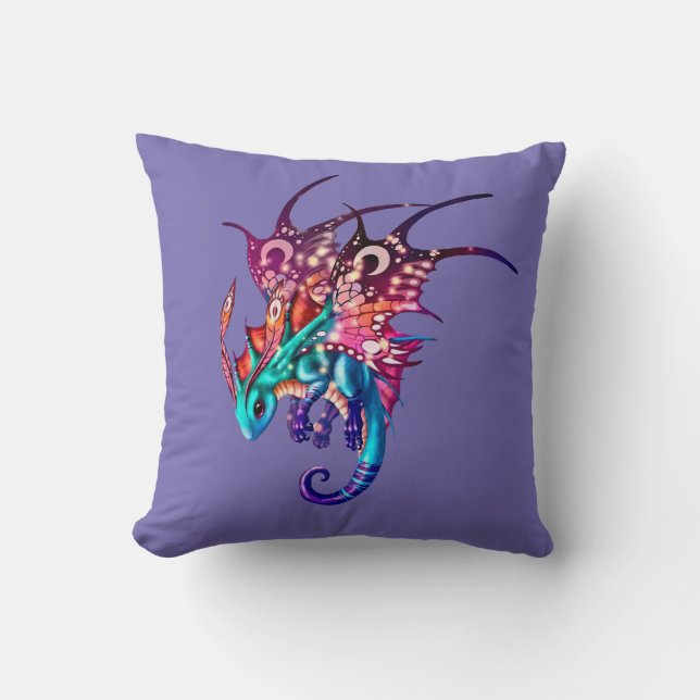 Dragon of the Fey Cushion (Front)