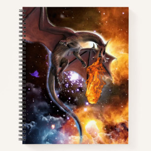 Dragon Of The Starry Galaxy  Notebook