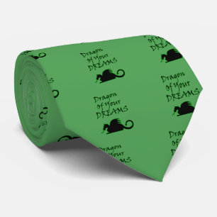 Dragon Of Your Dreams (Black) Tie