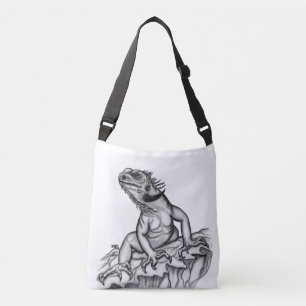 Dragon on the Rock Crossbody Bag