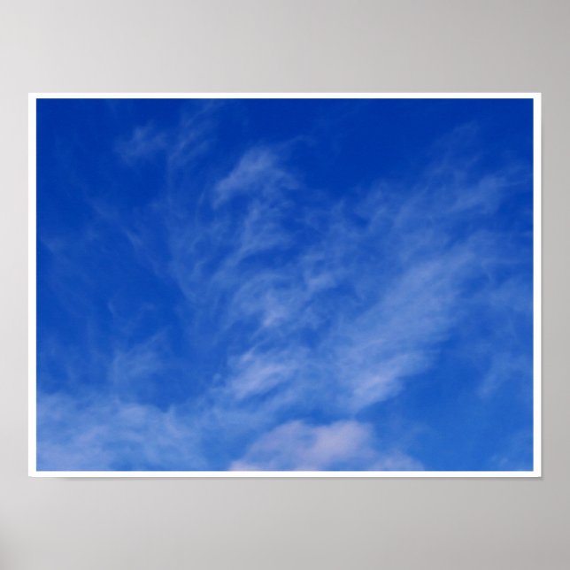 Dragon or Unicorn in the Clouds ~ Poster / Print (Front)