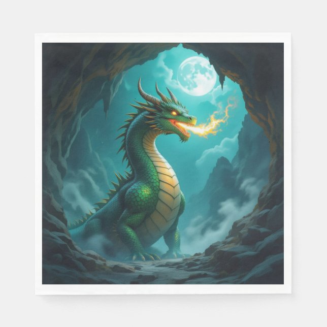 Dragon Paper Napkin (Front)