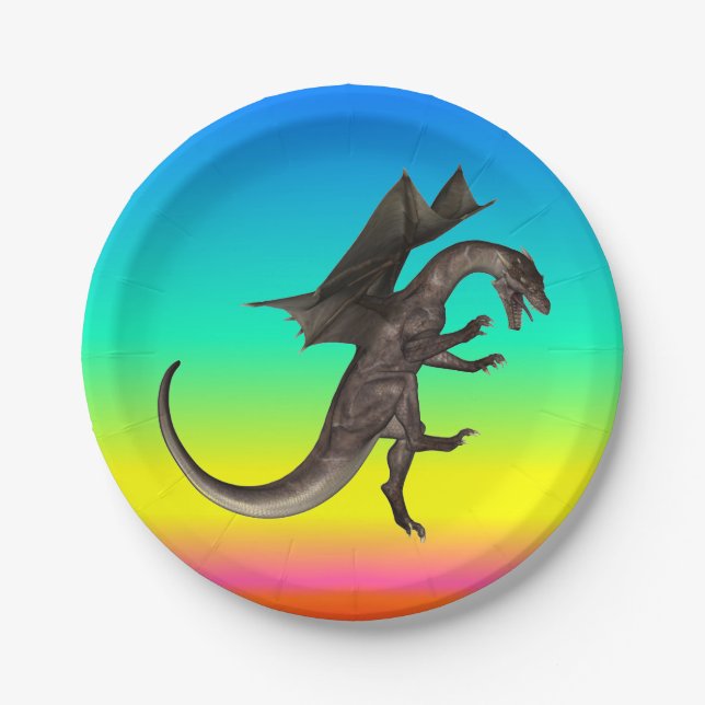 Dragon Paper Plates (Front)