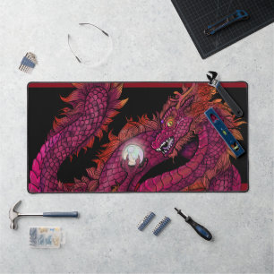 Dragon Pearl Desk Mat