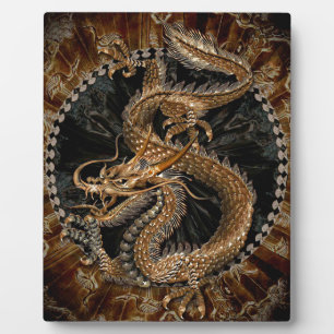 Dragon Pentagram Plaque
