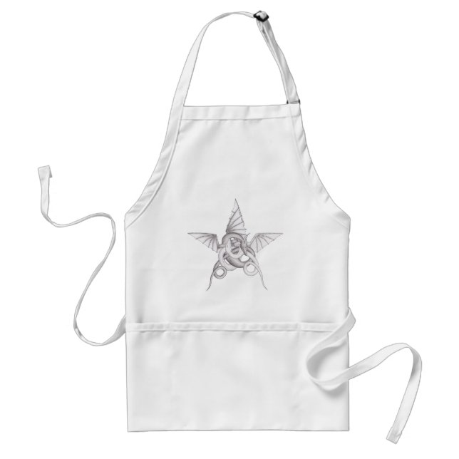Dragon Pentagram Standard Apron (Front)