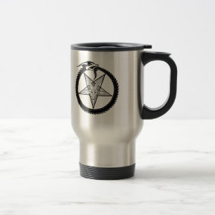 Dragon Pentagram Travel Mug