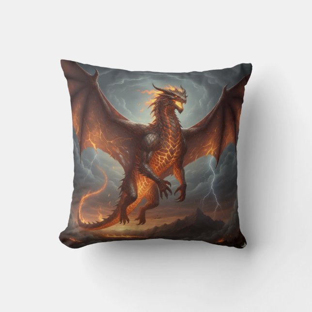 Dragon Pillow (Front)