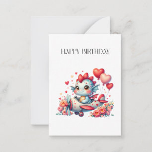 Dragon Pilot Birthday Card