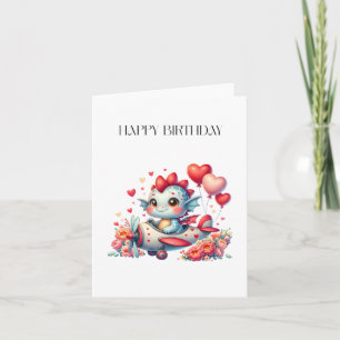 Dragon Pilot Birthday Card