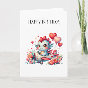 Dragon Pilot Birthday Card
