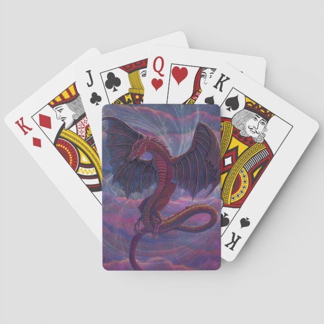 Dragon playing cards (Back)
