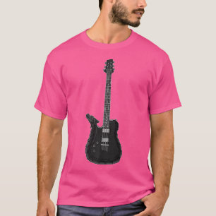 Dragon Playing Rock Music Guitar Guitarist Band Ro T-Shirt