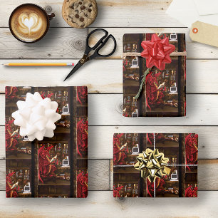 Dragon Podcast Library Wrapping Paper Sheet