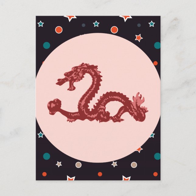 Dragon Postcard (Front)
