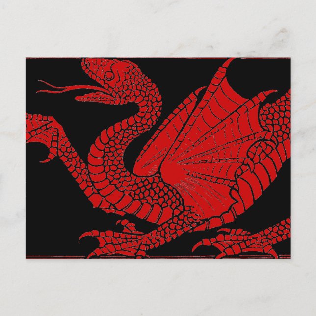 Dragon Postcard (Front)