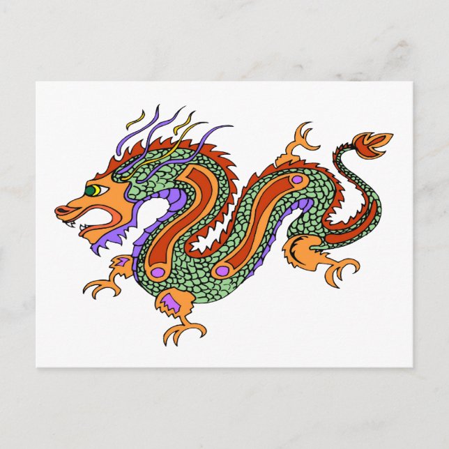 dragon postcard (Front)