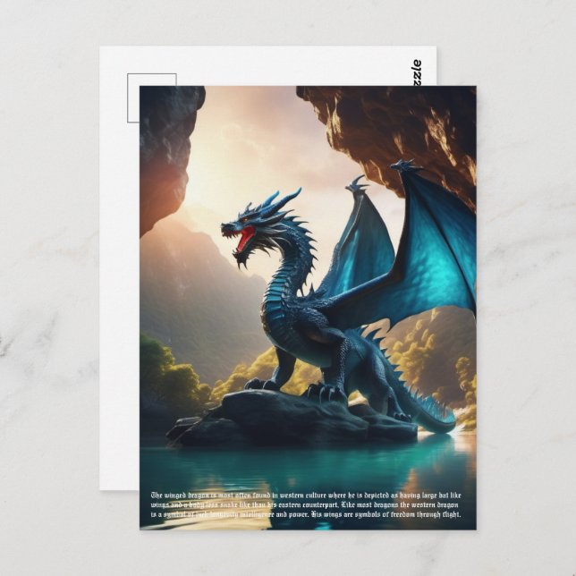 Dragon Postcard (Front/Back)