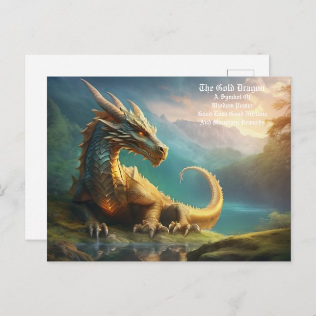 Dragon Postcard (Front/Back)