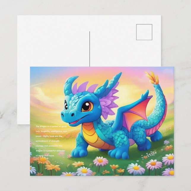 Dragon Postcard (Front/Back)