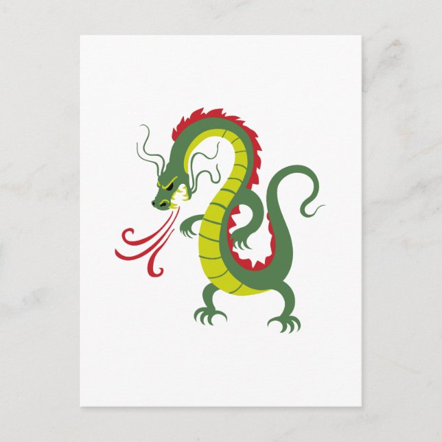 DRAGON POSTCARD (Front)