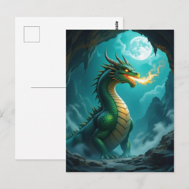 Dragon  postcard (Front/Back)