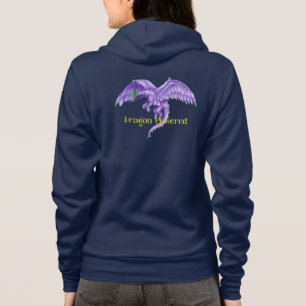 Dragon Powered Purple Hoodie