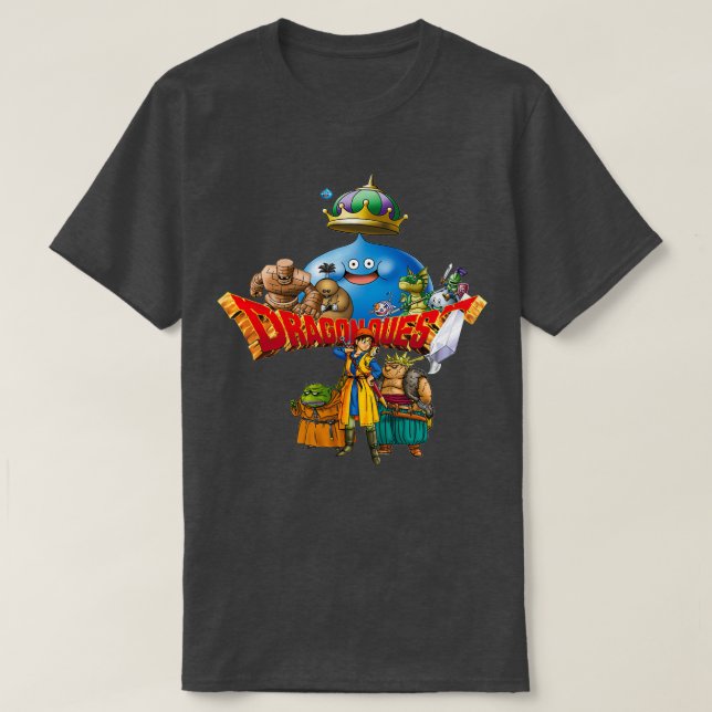 Dragon Quest monster and heroes  T-Shirt (Design Front)