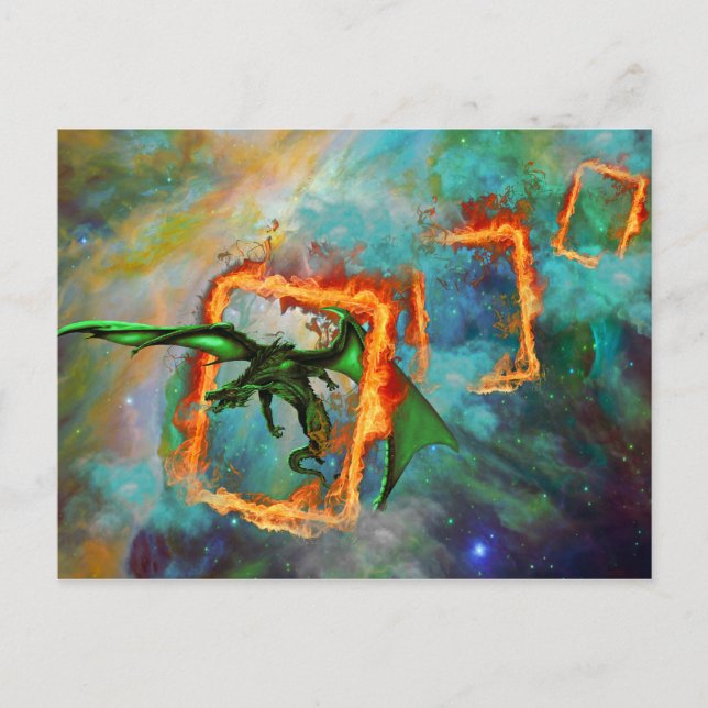 Dragon Race Postcard (Front)