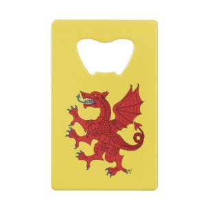Dragon Rampant Gules