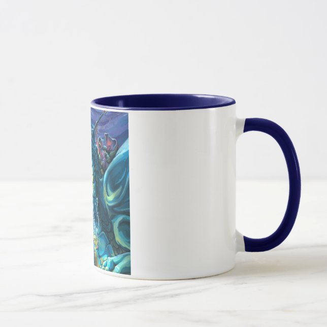 Dragon Rider and Sorcerer Mug (Right)
