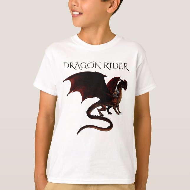 Dragon Rider Fantasy T-Shirt (Front)