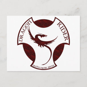 Dragon Rider Postcard