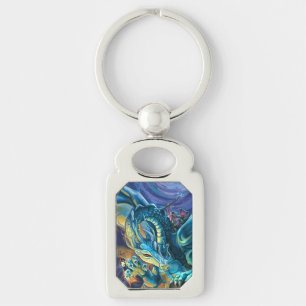 Dragon Rider Poster Key Ring