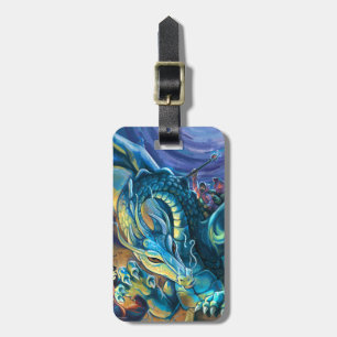 Dragon Rider Poster Luggage Tag