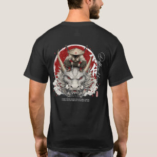 Dragon Rider Samurai Warrior T-Shirt Japanese