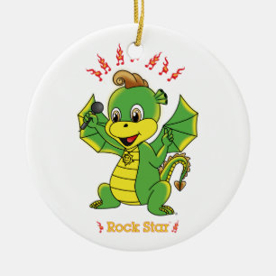 Dragon Rockstar™ Ornament