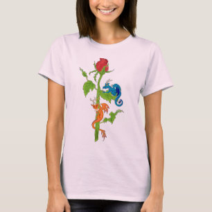 Dragon Rose ladies strap shirt