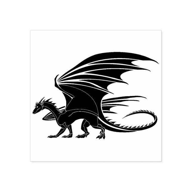 Dragon Rubber Stamp (Imprint)