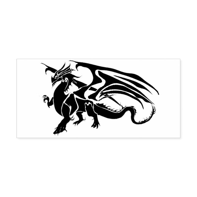 Dragon Rubber Stamp (Imprint)