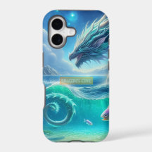 Dragon’s Cove Ocean Scene — Fantasy Dragon iPhone