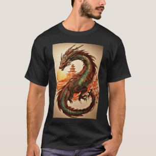 Dragon’s Fury: Inked in Power tattoo T-Shirt