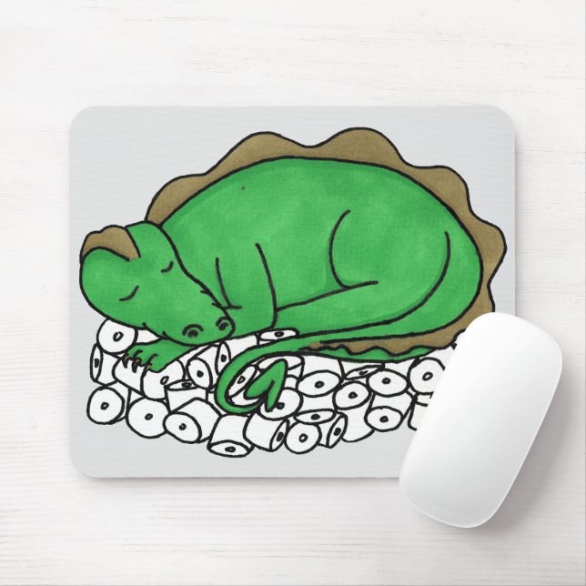 Dragon’s Hoard Mouse Mat (With Mouse)