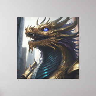 Dragon’s Stare Canvas Print