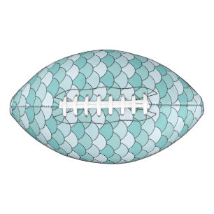 Dragon Scales, Fans, Waves, Seigaiha, Orange American Football