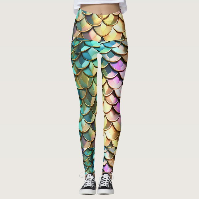 Dragon Scales Leggings  (Front)