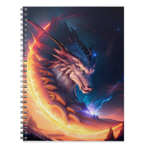 Dragon Scape Fire Night Notebook