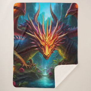 Dragon Sherpa Blanket