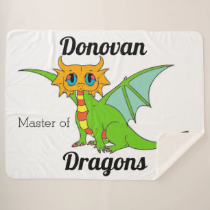Dragon Sherpa Blanket